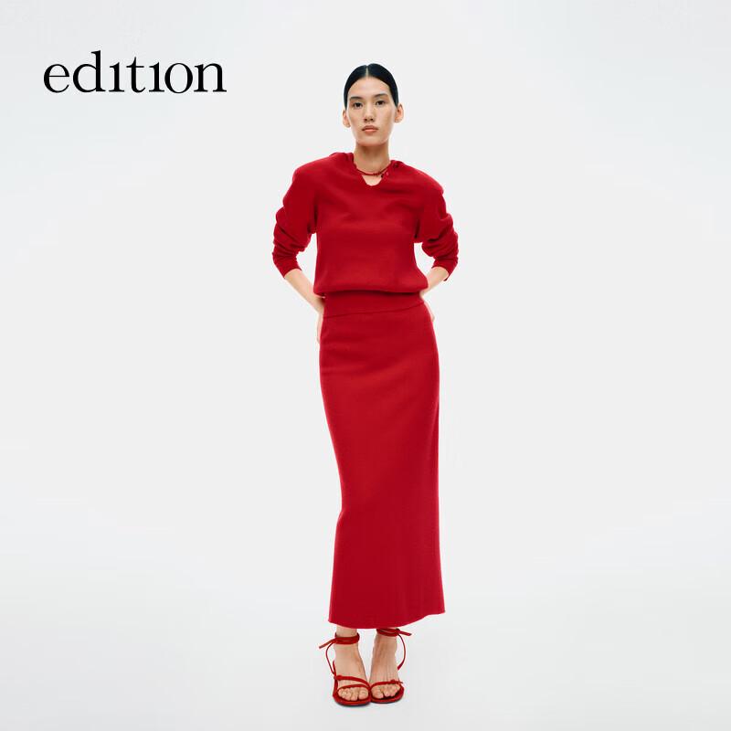 

Edition x Samuel Gui Yang Wool Cashmere Knit Sweatshirt M