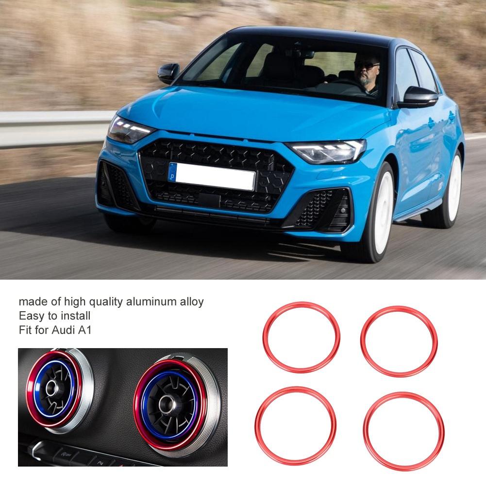 Premium Aluminum Alloy Car Premium Decoration for A1 Wear-Proof Easy to Install Create Curvature of the Original Car Improve Visual Grade Replacement