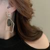 Pleated Asymmetric Earrings