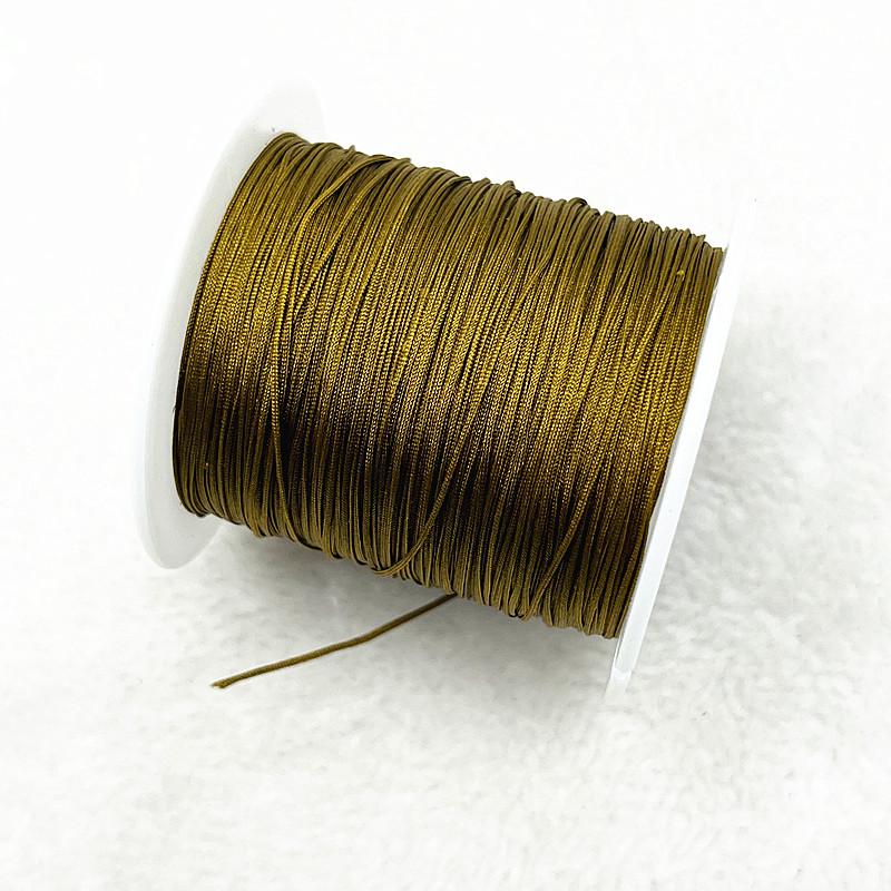30M/Roll 0.4mm Nylon Cord Thread Chinese Knot Macrame Cord Bracelet Braided String DIY Tassels Beading Shamballa String Thread