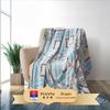 FUANNA All-Season Flannel Throw Blanket