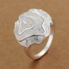 925 Sterling Silver Rings Rose Flowers For Women Exquisite Student Girlfriend Jewelry Accessories Wedding Fashion Gift