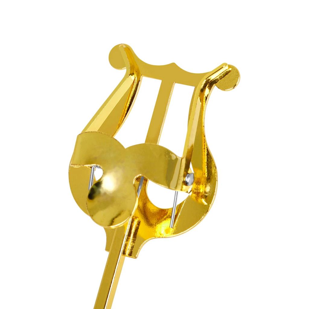 French Horn Music Stand Portable Metal Music Stand Lightweight French Horn Sheet Music Holder Brass Instrument Accessories