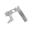 Aluminiumlegierung 110mm Wasserabsorbierendes Ruder Aluminium Saug-Ruder mit Heck 4MM Wellenhalterung für CAT RC Jet-Boots Teile