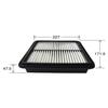 PIAA Air Filter (Air Filter) 1 Piece for Mazda Vehicles Axela, Demio, CX-3_etc. PA76