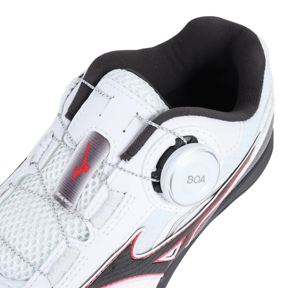 MIZUNO Table Tennis Shoes WAVE MEDAL SP5 81GA2412 White/Black/Red 28.5 cm 2E