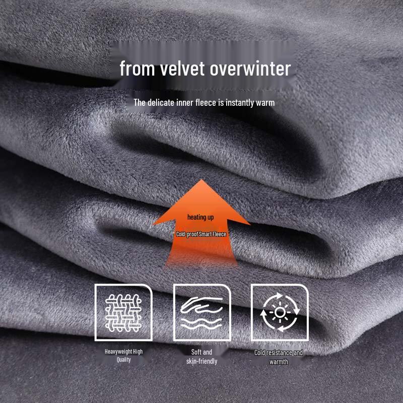 Jeanswest Men's Winter Fleece Lined Sweatshirt