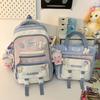 School bag Children's elementary school students Girls Junior high school students High school two-piece set Backpack