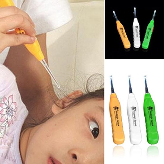 Kids Children Fashion LED Light Ear Wax Remover Fast Clean Safe Painless Cleaner