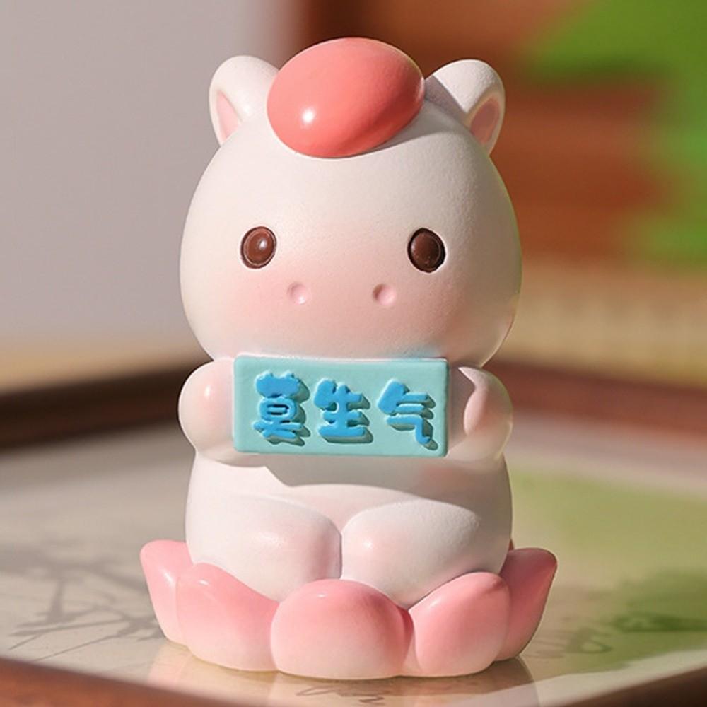 Fortune 2026 Horse Year Mascot Ornaments Cartoon Horse Figures Ornament  Chinese New Year