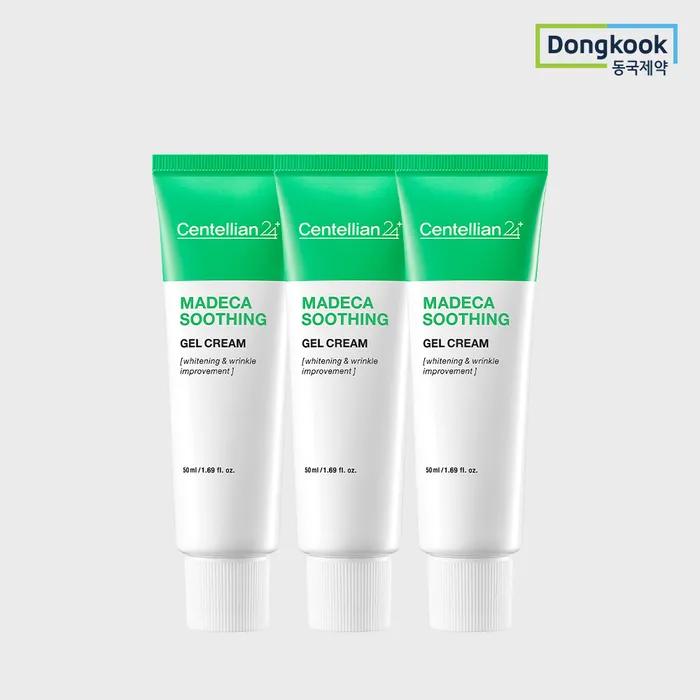 

Centellian24 Madeca Soothing Gel Cream 50ml 3ea Centella Asiatica Extract