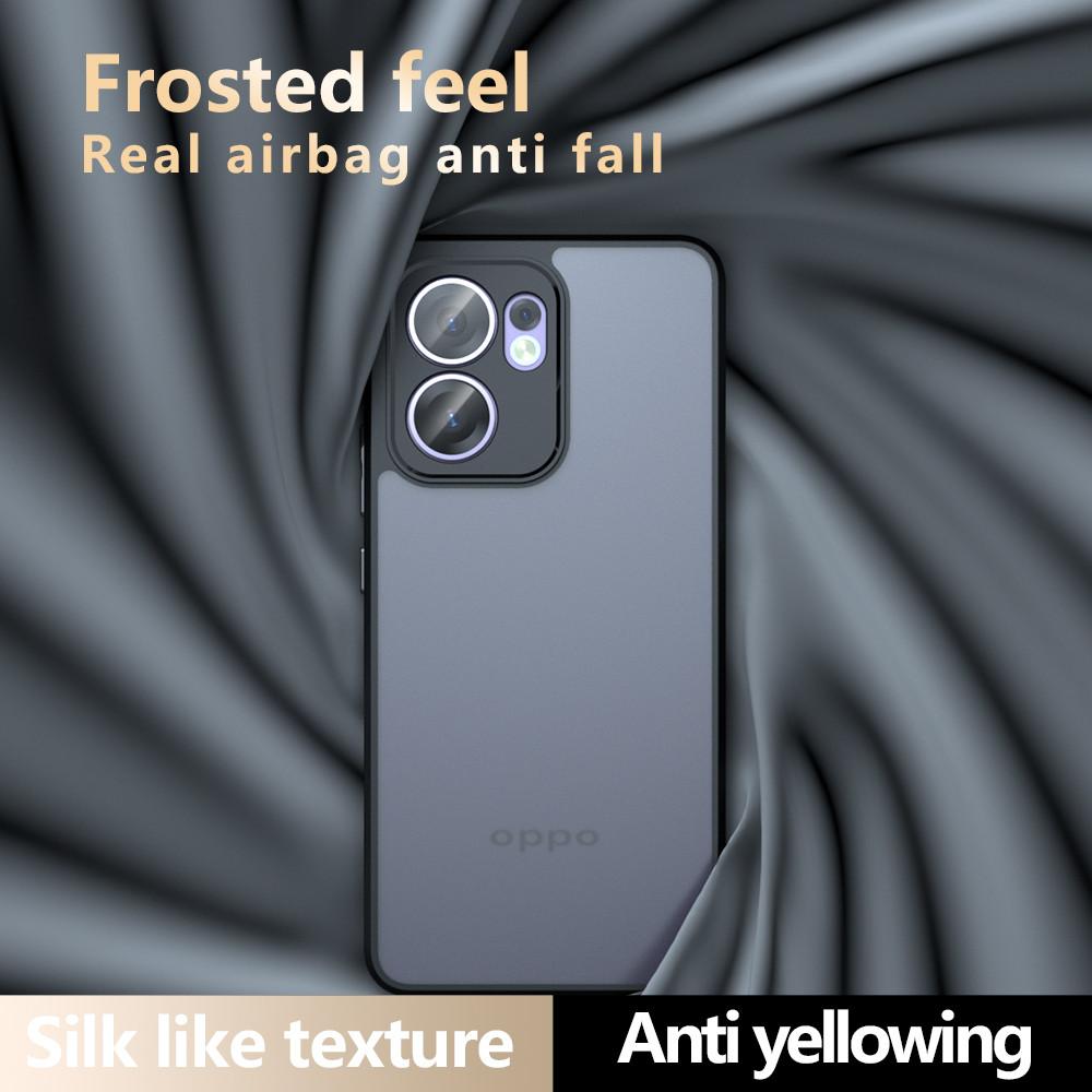 Reno13F Luxury Armor Matte Phone Case For OPPO Reno 13 12 11 Reno 13 12 11 Pro 13F 12F 11F Clear Acrylic Shockproof Back Cover