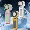 Portable USB Rechargeable Mini Fan with Phone Holder and Foldable Design