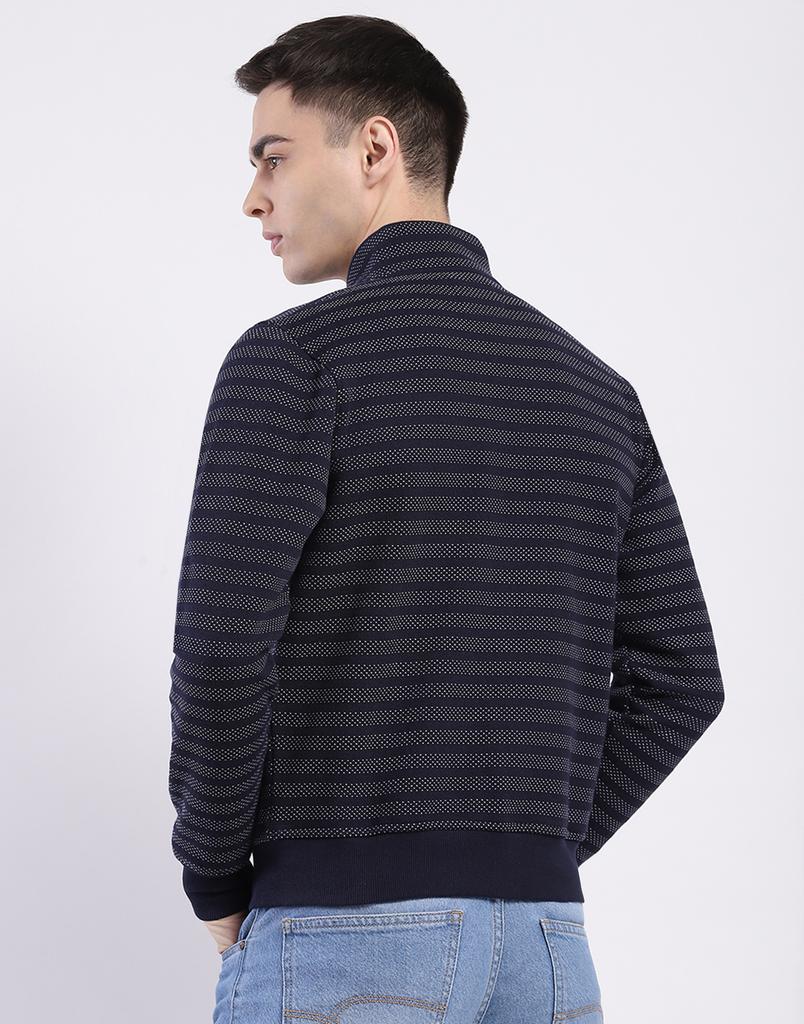 Monte Carlo Men's Mock Neck Full Sleeve Sweatshirt