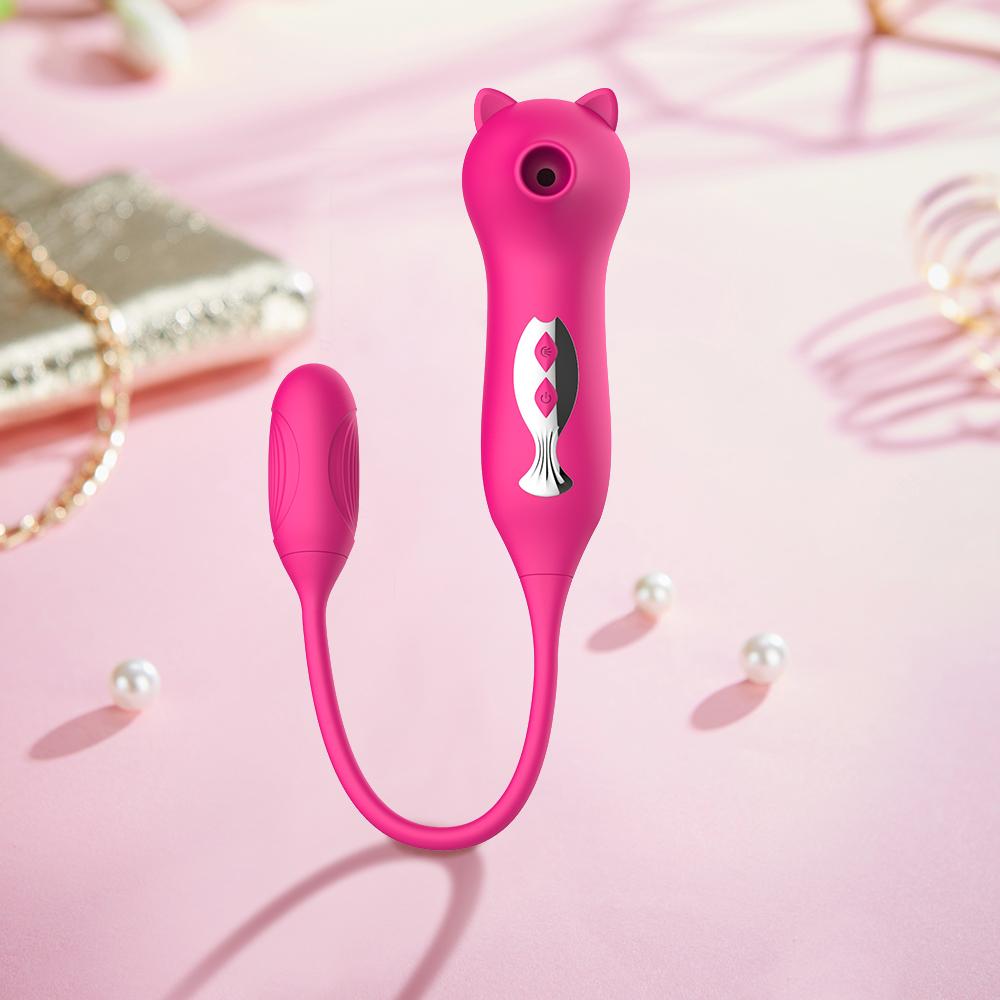 Výkonný klitorisový přísavka na bradavky Vibrátor pro ženy Sexuální hračky stimulátor klitorisu Zboží pro dospělé Ženy