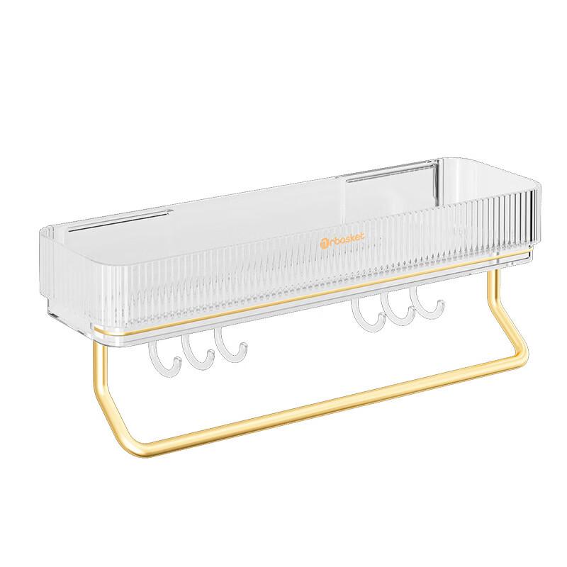 Wall-Mounted Bathroom Storage Shelf