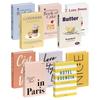 Elegant Paper Simulation Books Set of 5 for Stylish Interiors