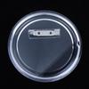 Blank Acrylic DIY Button Pins 10 PCS Transparent Badge Set for Small Business Custom Pin Making Supplies