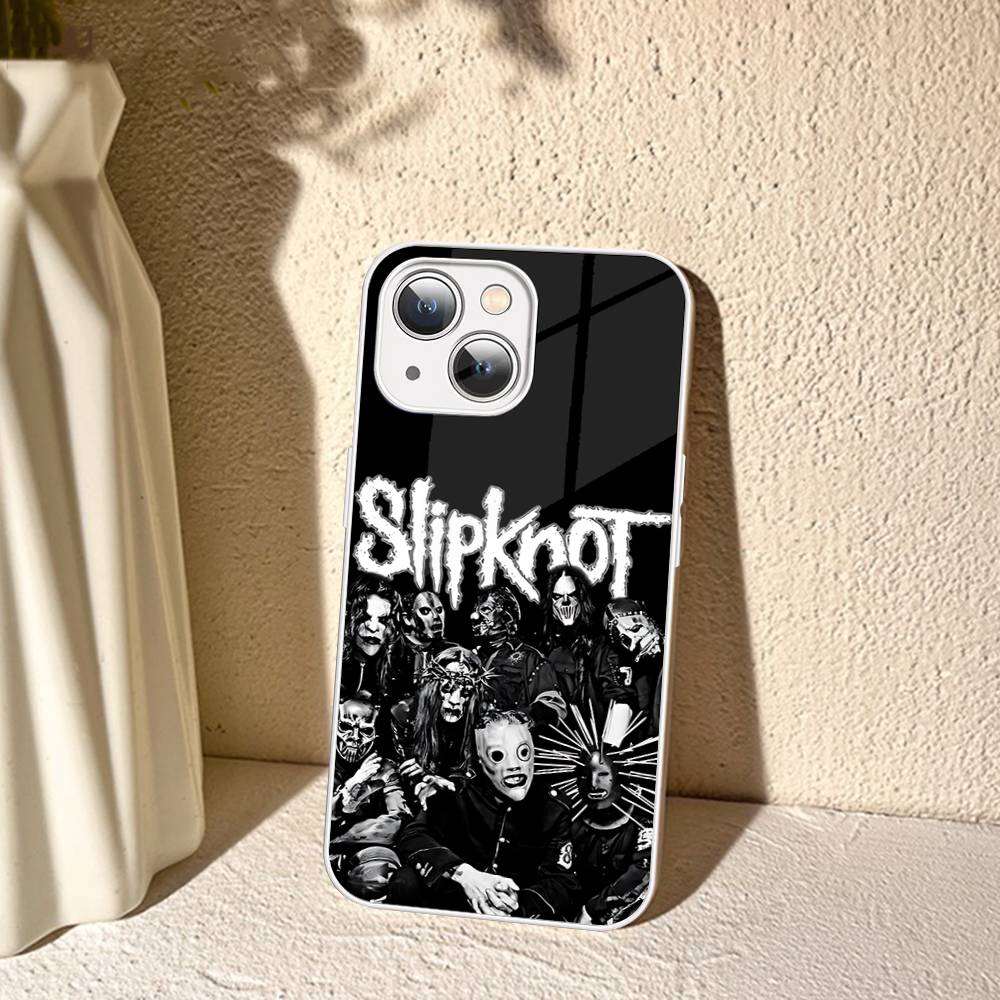 

Band Cool-S-SlipknotS-S Tempered Glass For Iphone 14 13 12 11 Pro Mini XS MAX 14Plus X XS XR Cover iphone 11pro max