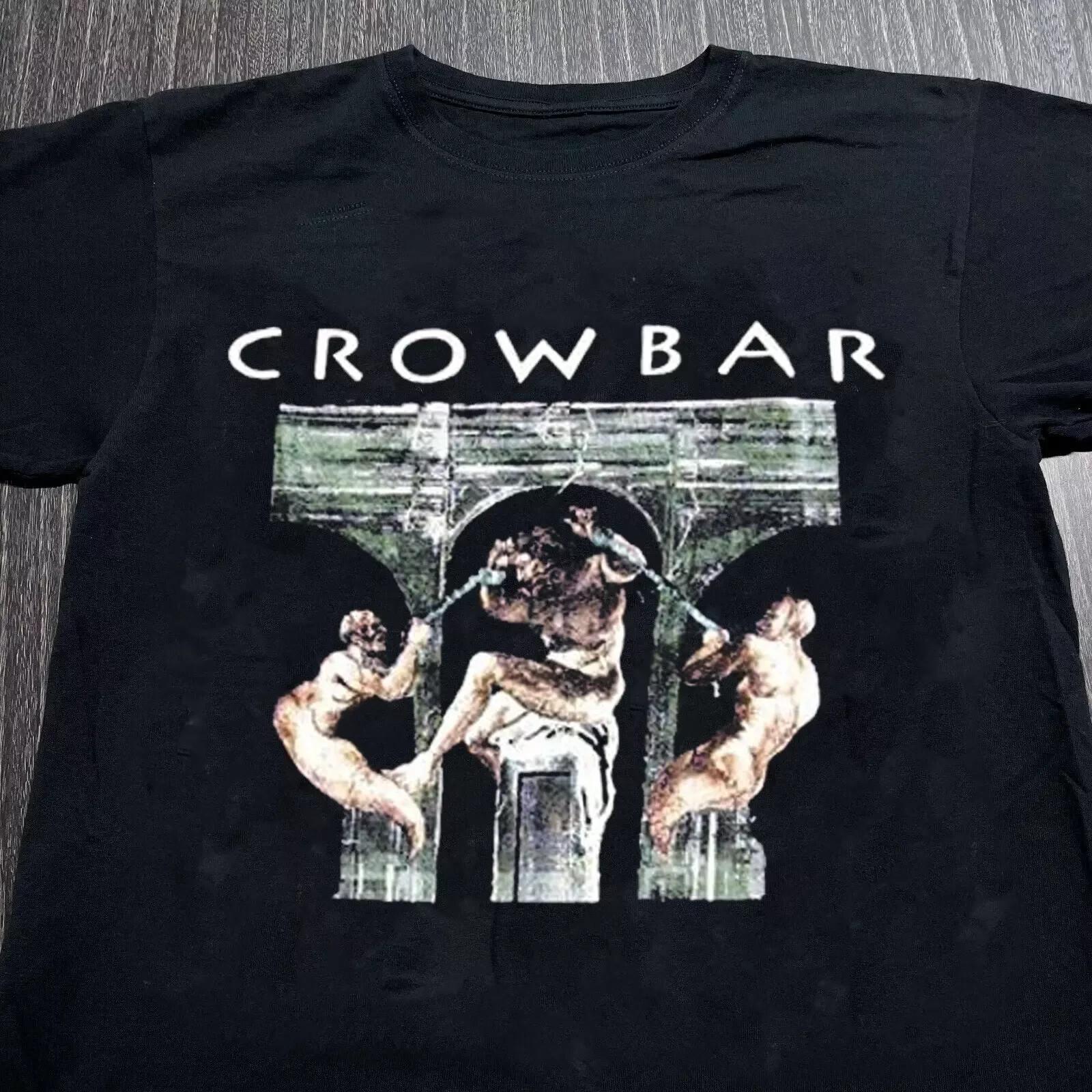 Rare Crowbar Band Cotton Gift For Fan Black S-2345XL Unisex T-shirt S