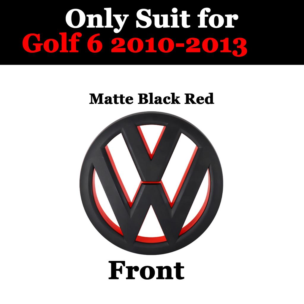 Pentru VOLKSWAGEN VW Emblema Capotă Față Mașină Portbagaj Spate Insignă 3D ABS Înlocuire Pentru Volkswagen VW Golf 6 MK6 2010 2011 2012 2013 Dec