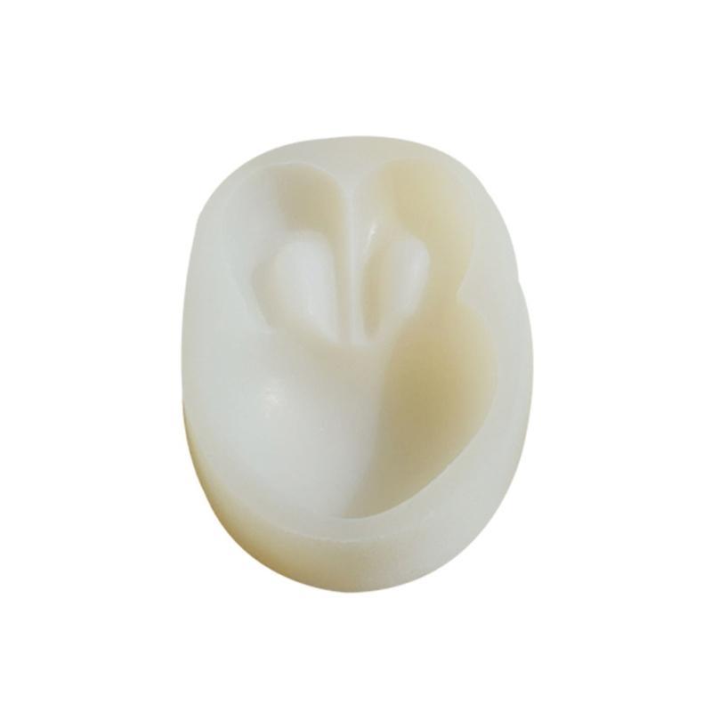 

Rabbit Head Silicone Mold Wax Melt Polymer Chocolate Handicraft Making Mould