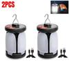 1-5PCS Camping Lantern LED Lamp with 6 Light Modes Ultra Bright LED Tent Lamp USB & Solar Rechargeable Hiking Lights for Fishing
