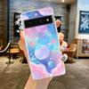 Earth Stars Space Phone Case For Google Pixel 9 8 7 6 Pro XL 8A 7A 6A 5 4 5A 4A 3A XL 5G soft Silicone Clear TPU Cover