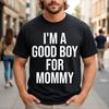 Sono un Bravo Ragazzo per la Mamma Maglietta Divertente Sarcastica