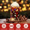 Color Changing Christmas Cup,Cute Color Changing Glass,Reusable Ice Coffee Travel Mug,18Oz Capacity With Lid And Straw