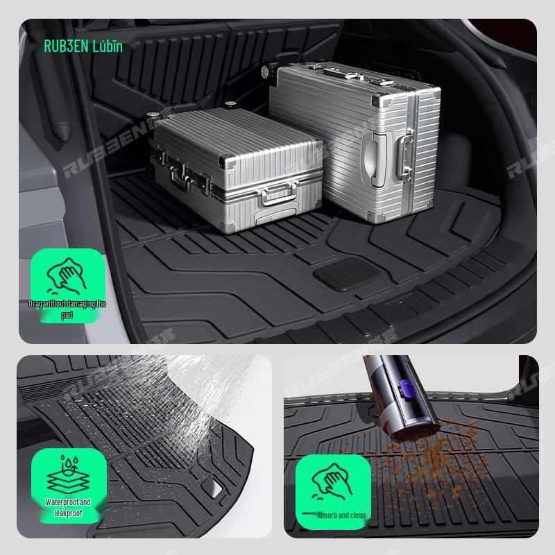 Ideal i6/i8 TPE Trunk Mat: Full Coverage, Anti-Scratch, Wear-Resistant for Integrated Trunk Modification