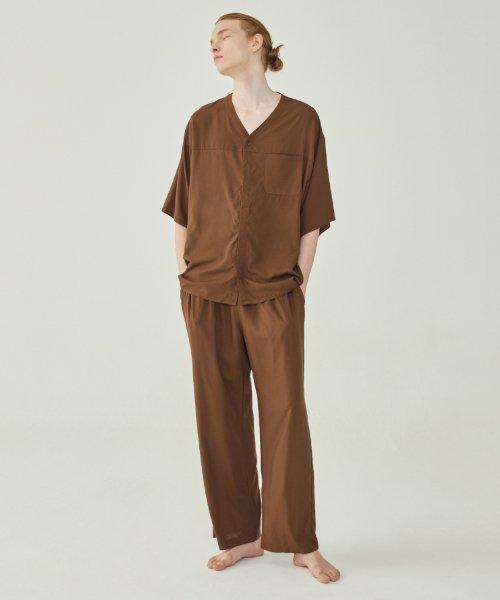 

[Atempo] COZY PAJAMA SET_pure brown [Shipped from Korea] 100% Authentic M
