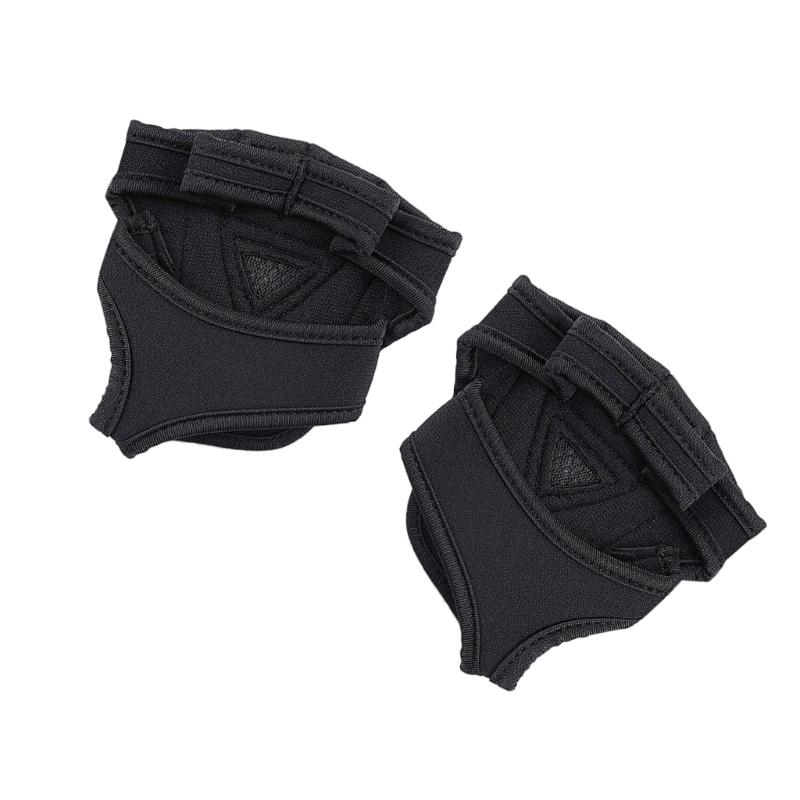 Gym Gloves Weight Lifting Gloves, Dumbbells Grip Pad Antislip Four Finger Design Workout Gloves Weight Training Gloves