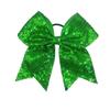 Children's Shiny Sequin Bow Hair Tie with Swallowtail Ribbon