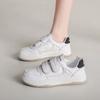 Maillard white shoes women's 2025 spring new board shoes women's Velcro sports shoes foreign versatile student board shoes