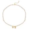Natural Freshwater Pearl Bracelet with Heart Charm - Elegant, Versatile, 2024 Trend Jewelry for Women