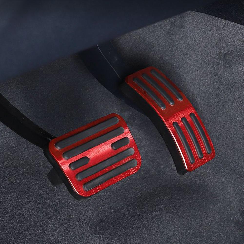 Rubber Brake Pedal Cover For Byd Shark 6 2025 2026 Alumium Alloy Brake Pedal Cover Anti-Slip Auto Car Styling Accessories