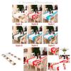 Versatile Snowman Table Cover Cloth In Light Waterproof Pvc Material For Holiday Parties