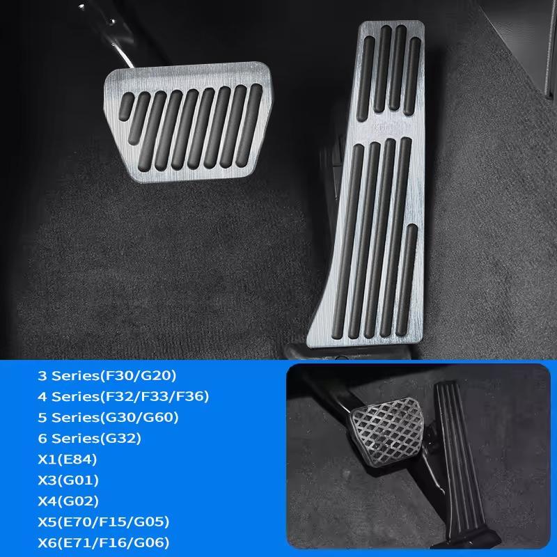 

For BMW 3 57SeriesX3 X4 X5 X6 F39 F26 F36 F15 F23 F20 G07 G30 G20 G60Aluminum alloy Car Accelerator Footrest Styling Accessorie