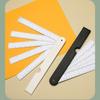 Folding Metric Scale Ruler Fan Shaped Metric Scale Ruler Measuring Tool for Engineering Drawing Sewing and Quilting