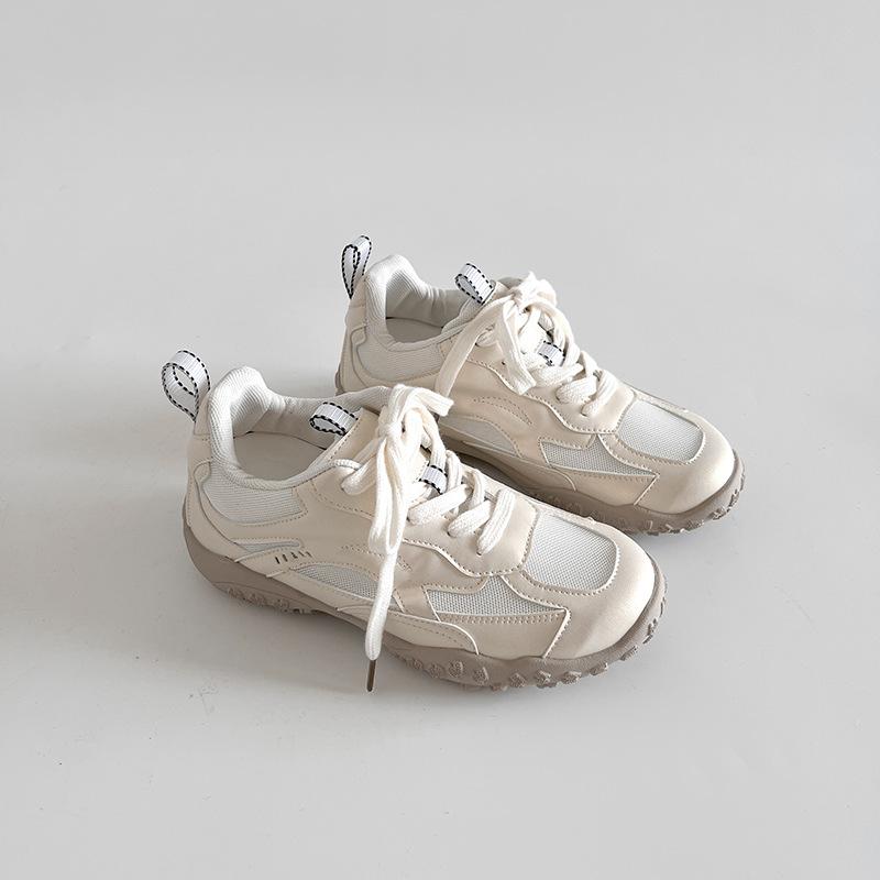 

American red trend retro retro height-increasing German training shoes women s 2025 new spring platform versatile Forrest Gump sports shoes 40 білий