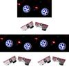 Éclairages de Porte de Voiture LED Volkswagen Effet de Projection Haute Définition 2 Pièces