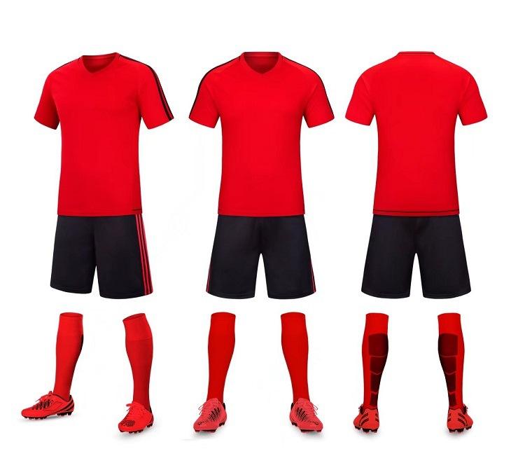 18 Football Jersey Set Supply Children S Football Jersey Jersey Diy Printing Number Printing L