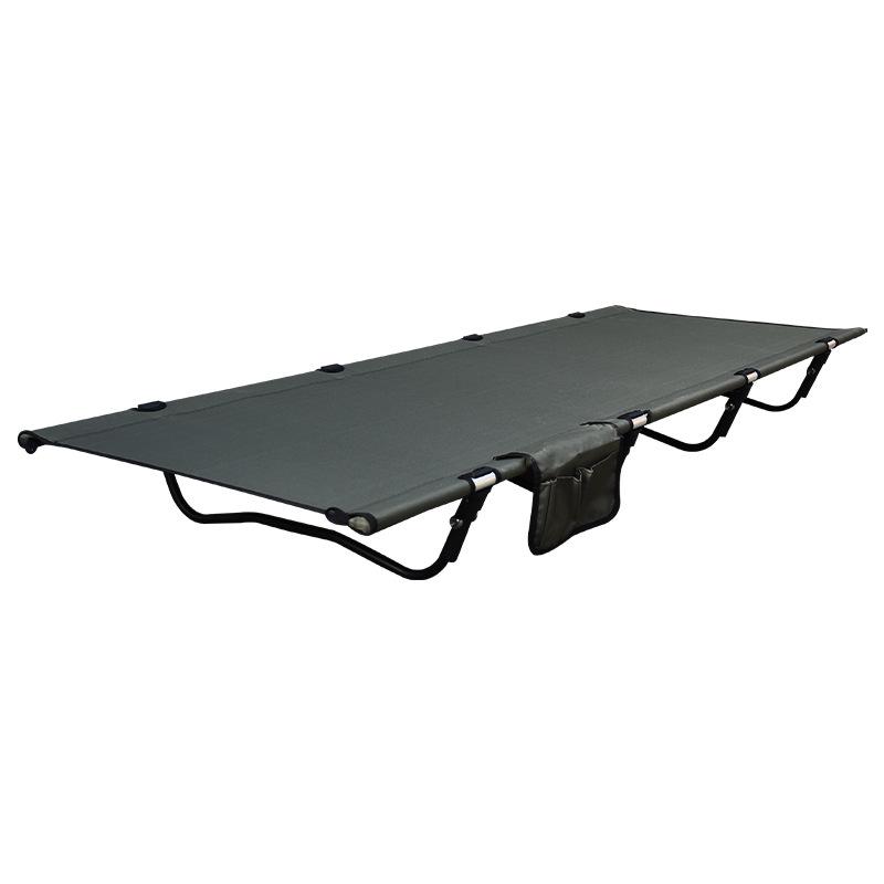 Portable Aluminum Folding Bed for Camping and Outdoor Use
