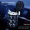 Newcomer Exclusive Car Ashtray with Lid and Luminous Light, Hanging Air Vent Design.