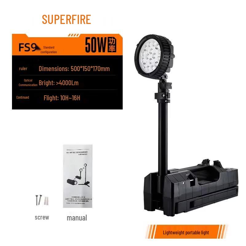 Shenhuo FS9 Portable Telescopic Work Light