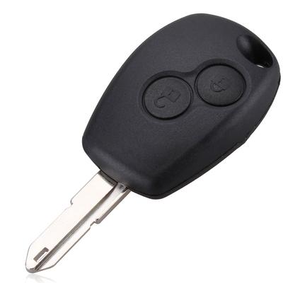 2 Buttons for Key for Shell Auto Car for Key Fob for Shell Cover Dustproof for Case Replacement for Remote Kangoo 2 Modu