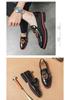 Zapatos de Cuero sin Cordones Estilo Británico para Hombre Tallas Grandes Primavera 2025 - Modernos, a la Moda, Business Casual