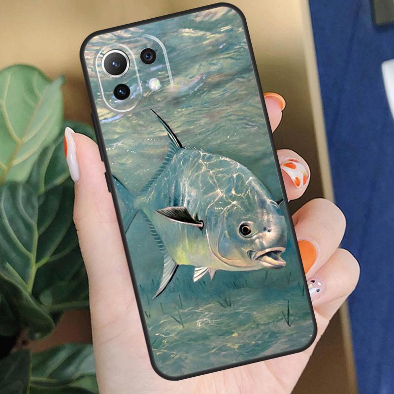 Fish Fishing Case For Xiaomi 17 Pro Max 14 15 Ultra 13T 14T 15T Pro POCO F8 F7 F5 F6 X5 X6 X7 Pro Coque