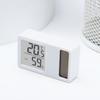 Solar Powered Small Size Hygrometer Thermometers Desktop Digital Temperature Humidity Measurement Meter Gauge for Home